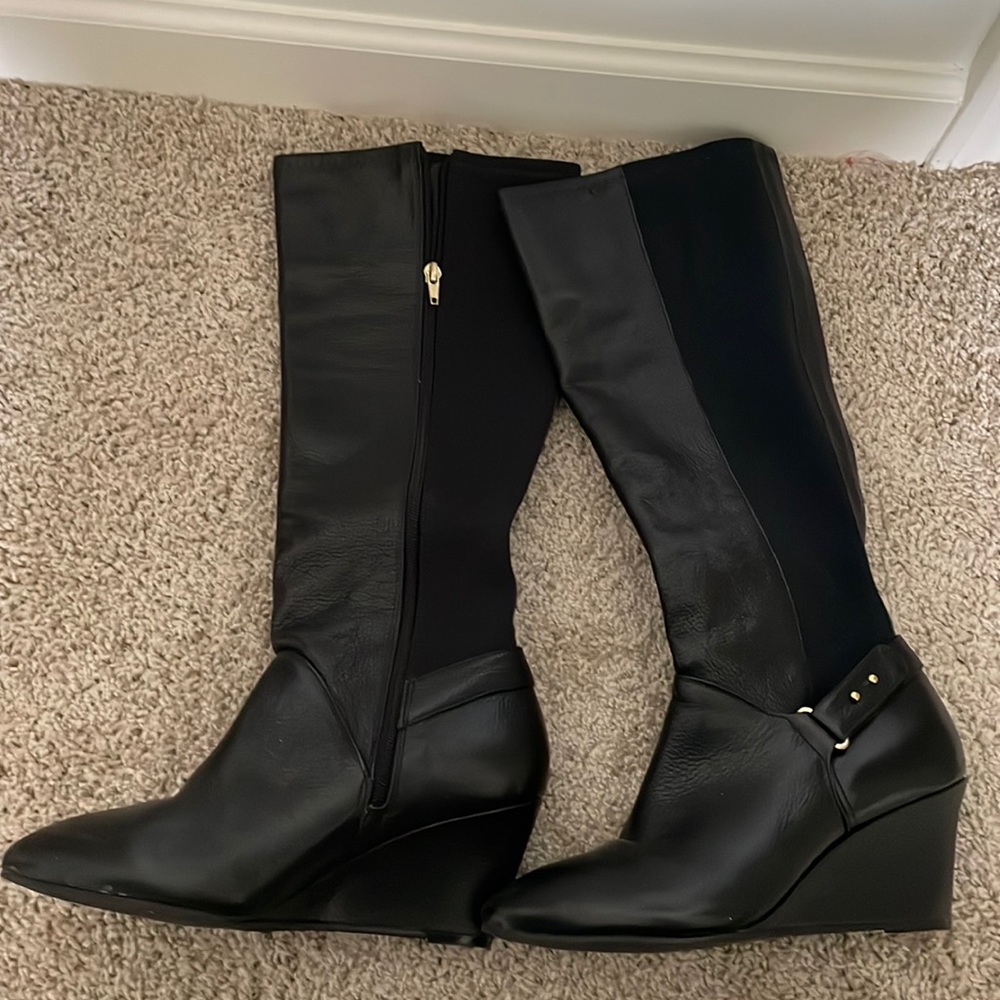 Black boots